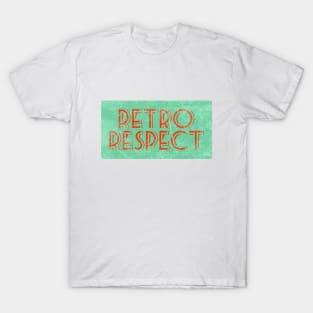 Retro respect 1950s - 1960s inspired distressed T-Shirt